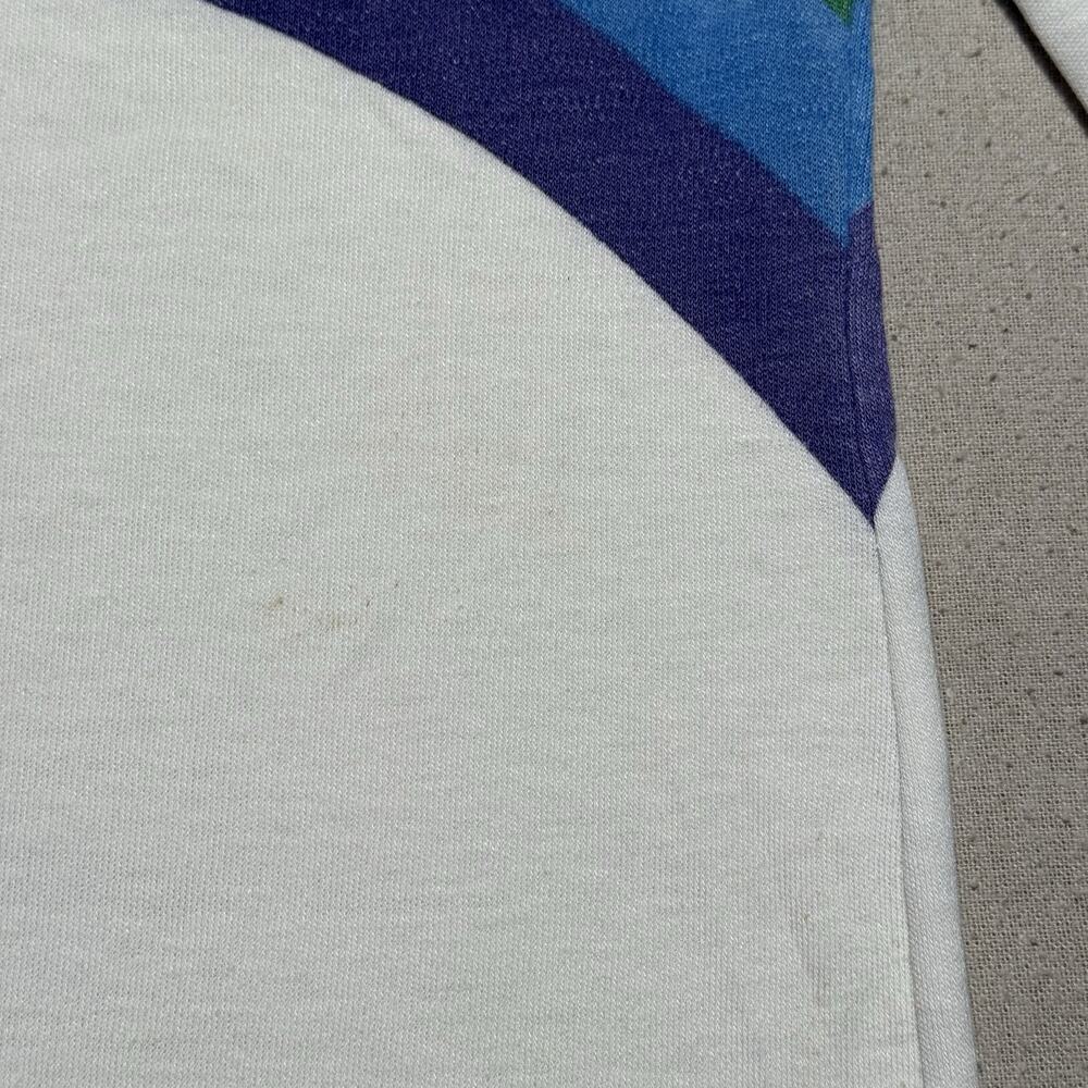 Vtg 1982 Worlds Fair Knoxville Tennessee Raglan T Shirt L Rainbow Single Stitch - Picture 8 of 9